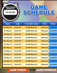 bingo cafe mega bingo network bingo game schedule
